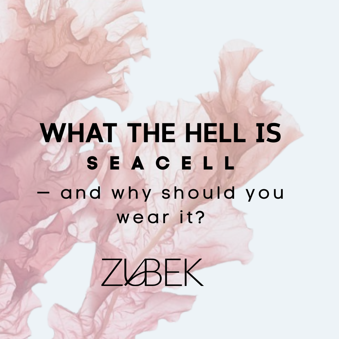 ZUBEK  biodegradable activewear made from 100% SeaCell fiber Announcement 