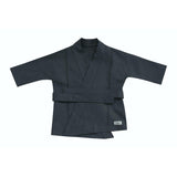Ramie Baby/Kid Kimono - Charcoal
