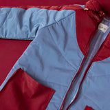 Kid's Wool Puff Jacket - Blue - Natural, Non-Toxic & Insulated with 100% Wool