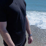 Merino Wool Sports T-shirt - Black