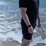 Merino Wool Sports Shorts - Black
