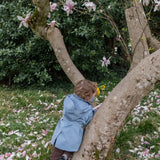 Kid's Trench Coat - Blue - Cotton