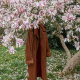 Trench Coat - Chocolate Brown