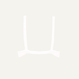 Seacell Front-Open Bra – White