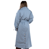 Trench Coat - Light Blue